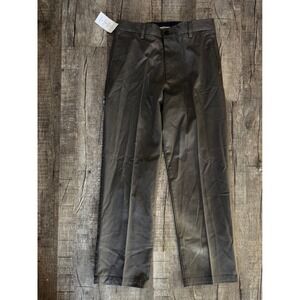 NWT Dockers Signature Khaki Classic Fit Flex Pants Mens 32x30 Olive Brown